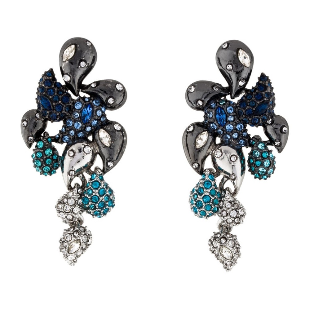New Alexis Bittar ombré ombre Paisley Earrings